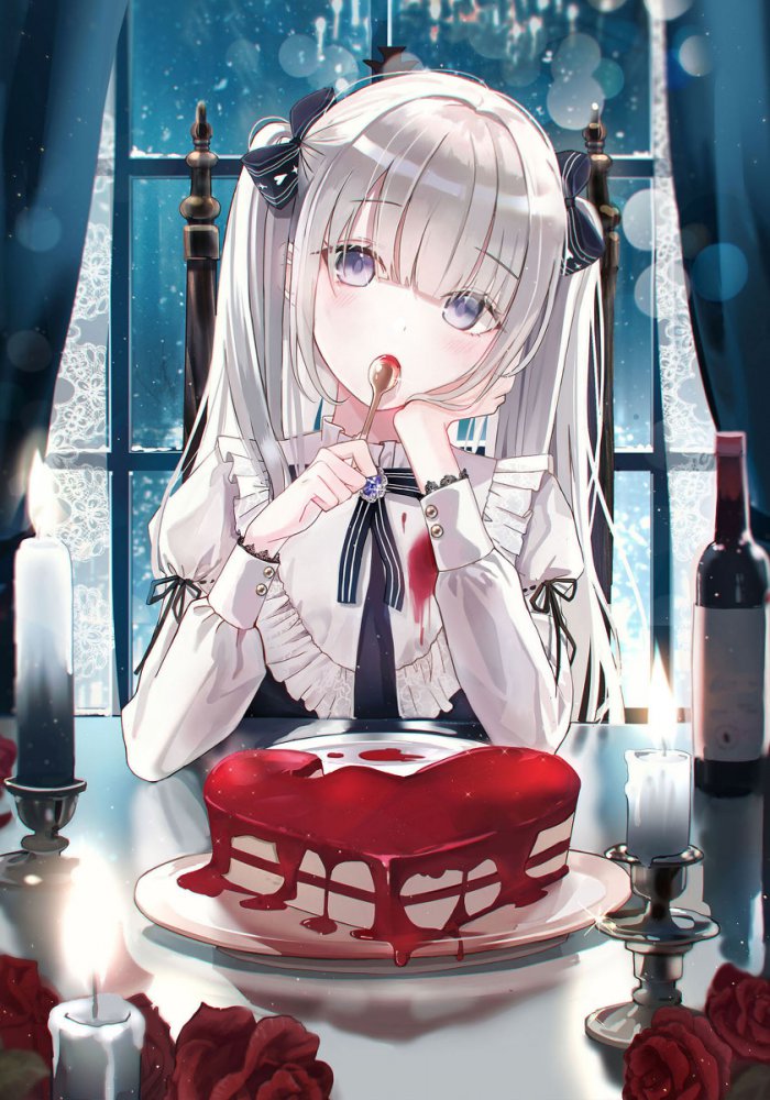 【二次】白髪・銀髪【画像】　その７３